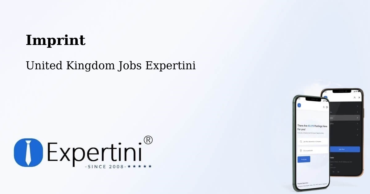 Imprint – Somerset - United Kingdom Jobs Expertini